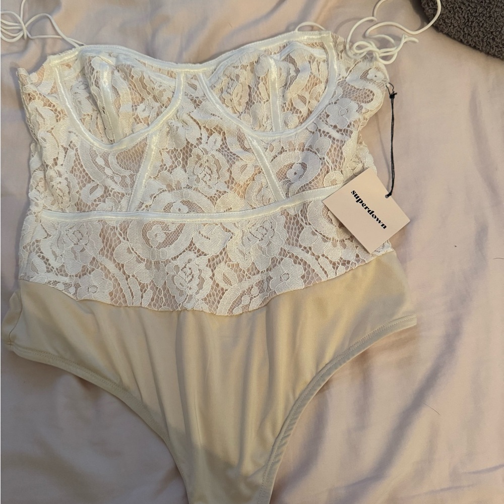 Lace bodysuit from revolve